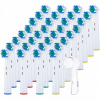 Náhradné hlavice kefky pre Oral-B Nistal EB17-P 4 ks. (OBĽÚBENÉ HLAVICE ELEKTRICKEJ KEFKY ORAL-B)