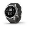 Garmin fenix® 7 – Standard Edition, Silver / Black Band, EU 010-02540-01