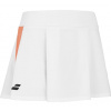 Dievčenské sukne Babolat Play Girl - Biely (152 cm)