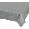 Bellatex Ubrus ADÉLA, Pnoucí kvítek šedý - 120x140 cm