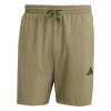 adidas Essentials 3-Stripes Shorts Khaki/White 2XL