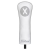 Titleist LEATHER HEADCOVER Hybrid white/grey