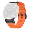 Techsuit Watchband (W068) remienok pre Samsung Galaxy Watch Ultra 47mm – oranžový / čierny KF2338443