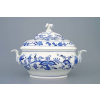 Cibulak misa polievkova ovalna s vekom a vyrezom 3,0 l česky porcelan original Dubi
