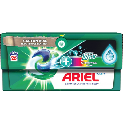 Procter & Gamble ARIEL Color Touch Of Lenor Unstoppables gélové tablety 26 praní 26ks