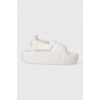Sandále adidas Originals Adilette 22 XLG dámske, biela farba, na platforme, IG5749