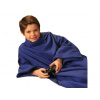 Detská deka SNUGGIE s fleecovými rukávmi Barva: Modrá