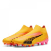 Puma Ultra Match Laceless Firm Ground Football Boots Orange/Black 9 (43)