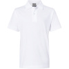 James & Nicholson Polokošile JN 70K, krátký rukáv, dětská COT02070K00104-white XL Bílá