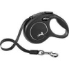 Flexi New Classic XS opasok 3 m, max. 12kg, - čierna