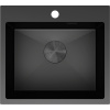 Mexen Solix kuchynský drez nerezový 1-komorový 500 x 450 mm, čierny - 6402501000-70