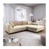 Rozkladacia rohová sedacia súprava LAGOA pravá, béžovo-hnedá, s úložným priestor FF0014 + záruka 3 roky zadarmo + záruka 3 roky zadarmo