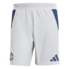 adidas Manchester United 2024 2025 Away Authentic Shorts Clear Onix S