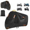 OBAL NA MOTOCYKEL VODOTESNÝ 210D OXFORD 4 REFLEXNÉ PÁSKY 2 ZÁMKY