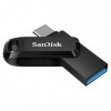 USB flashdisk SanDisk Ultra Dual Drive Go 128GB USB-C (SDDDC3-128G-G46) čierny