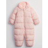 GAP Baby kombinéza max snowsuit Ružová 6-12M Ružová Ružová