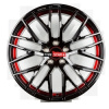 MAM RS4 8x18 5x114,3 ET40 BLACK PAINTED RED INSIDE