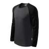 Malfini STREET LS 130 Tričko pánske 4XL, Ebony grey
