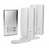 Domovní telefon interkom pro dvě nezávislé bytové jednotky ORNO OR-DOM-RL-903, pod omítku