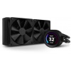 NZXT vodný chladič Kraken 240 ELITE / 2x120mm fan / 4-pin PWM / LCD disp. / 6 rokov