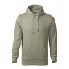 MALFINI CAPE 413 / Pánska klokanka s kapucňou - svetlá khaki XXXL