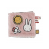 Little Dutch Textilná knižka s aktivitami králiček Miffy fluffy pink