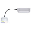Paulmann LED Coin ZigBee RGBW LED vstavané kúpeľňové svetlo En.trieda 2021: G (A - G) LED saténová; 93075