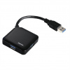 Hama USB 3.0 Hub 1:4, čierny - HAMA 12190