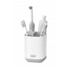 JOSEPH Stojan na kefky easyStore ™ Toothbrush Caddy, malý, biely / šedý 70509