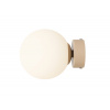 Aldex BALL BEIGE | Nástenná lampa v béžovej farbe