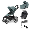 THULE Set kočárek Urban Glide 4+hl.korba+adaptéry MC+autosedačka Baby-Safe Core+báze Core Mid Blue