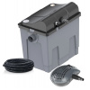 Jazierková filtrácia Heissner FPU10100-00 - 3300 l/h UV 9W do 10 m3