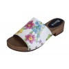 Dreváky BUXA Dámske Dreváky Šľapky L40 - Kvetové Veľkosť: 37 [24,0 cm]