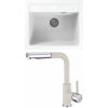 Set Alveus (dřez Atrox 30 White 11 + baterie Siros White 11) SETA22264