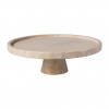 Villeroy & Boch Servírovací podnos na nôžke z prírodného kameňa Manufacture Travertine, Ø 28 cm 10-1375-3841