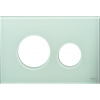 Kryt ovládacieho tlačidla Tece Loop sklo zelená asis 9240672