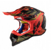 KASK LS2 MX470 SUBVERTER CLAW MATNÁ ČIERNA ČERVENÁ M (KASK LS2 MX470 SUBVERTER CLAW MATNÁ ČIERNA ČERVENÁ M)
