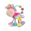 Playgro - Hrkálka jednorožec ružový