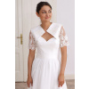 Glara Bolerko s krátkym rukávom cez biele šaty 957729
