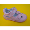Detské kožené sandálky D.D.Step G077 - 41892C pink BAREFOOT