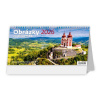 Helma Stolový kalendár stĺpcový 30,1x15 cm - Obrázky zo Slovenska 2026