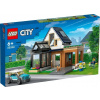 LEGO City 60398 Rodinný dom a elektrický automobil