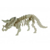 Woodcraft 3D puzzle dřevěná skládačka Triceratops JC001