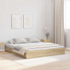 zahrada-XL Rám postele s úložným prostorem dub sonoma 180 x 200 cm 3335271