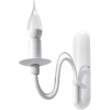 Sollux Lighting Minerwa nástenná lampa 1x40 W biela SL.0216