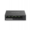 MERCUSYS MS105GP - 5portový gigabitový stolní switch s 4 porty PoE+, 5× 10/100/1000 Mb/s porty RJ45 (MS105GP)