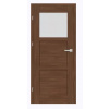ERKADO SET Rámové dvere FORZÍTIA 6 presklené, fólia Premium Orech +zárubeň+kľučka ERK-FORZITIA6-PremiumOrech