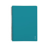 Karton P+P Twin wire blok A5 PP VERDE milano