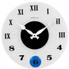 Designové nástěnné kyvadlové hodiny 8635 Nextime Milano Color 35cm