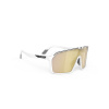 Okuliare Rudy Project Spinshield White Matte Multilaser Gold